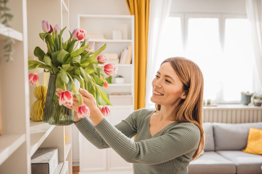 Decorating home for Easter