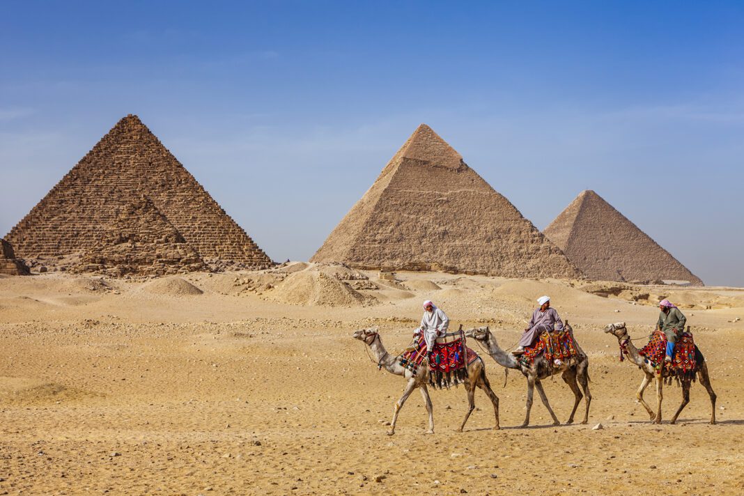 Bedouins and pyramids