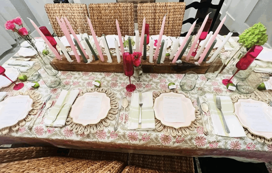 Dinner Table Styling