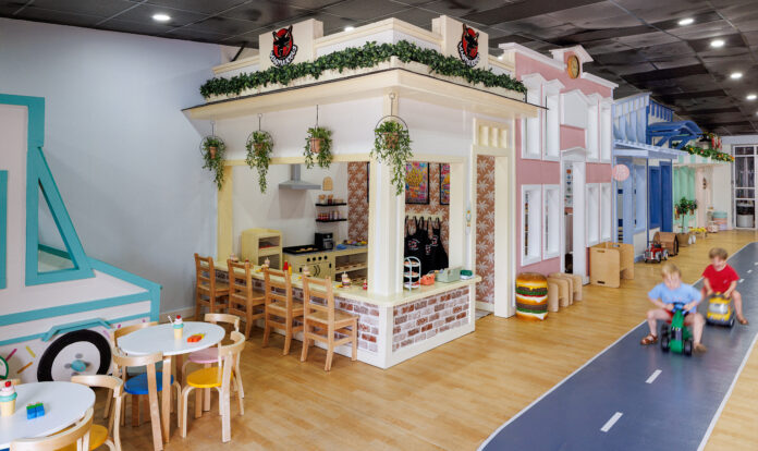 The newly opened Beach Town BR offers a mini-metropolis for imaginative play The Beach - Beach Town