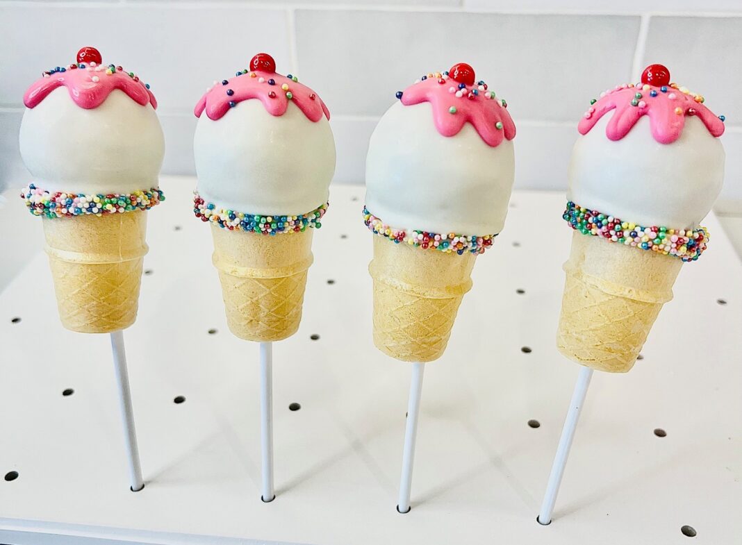 ice cream cone pearl pops